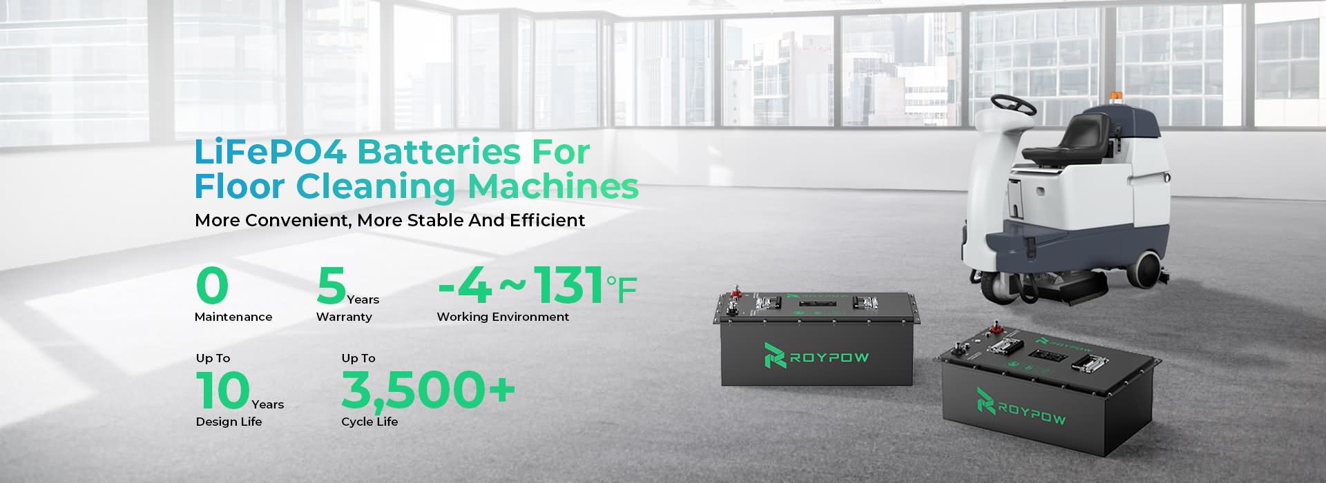 Floor Cleaning Machine Battery