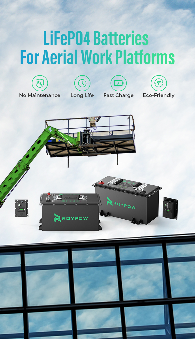 LiFePO4 Batteries for Aerial Work Platforms-mb