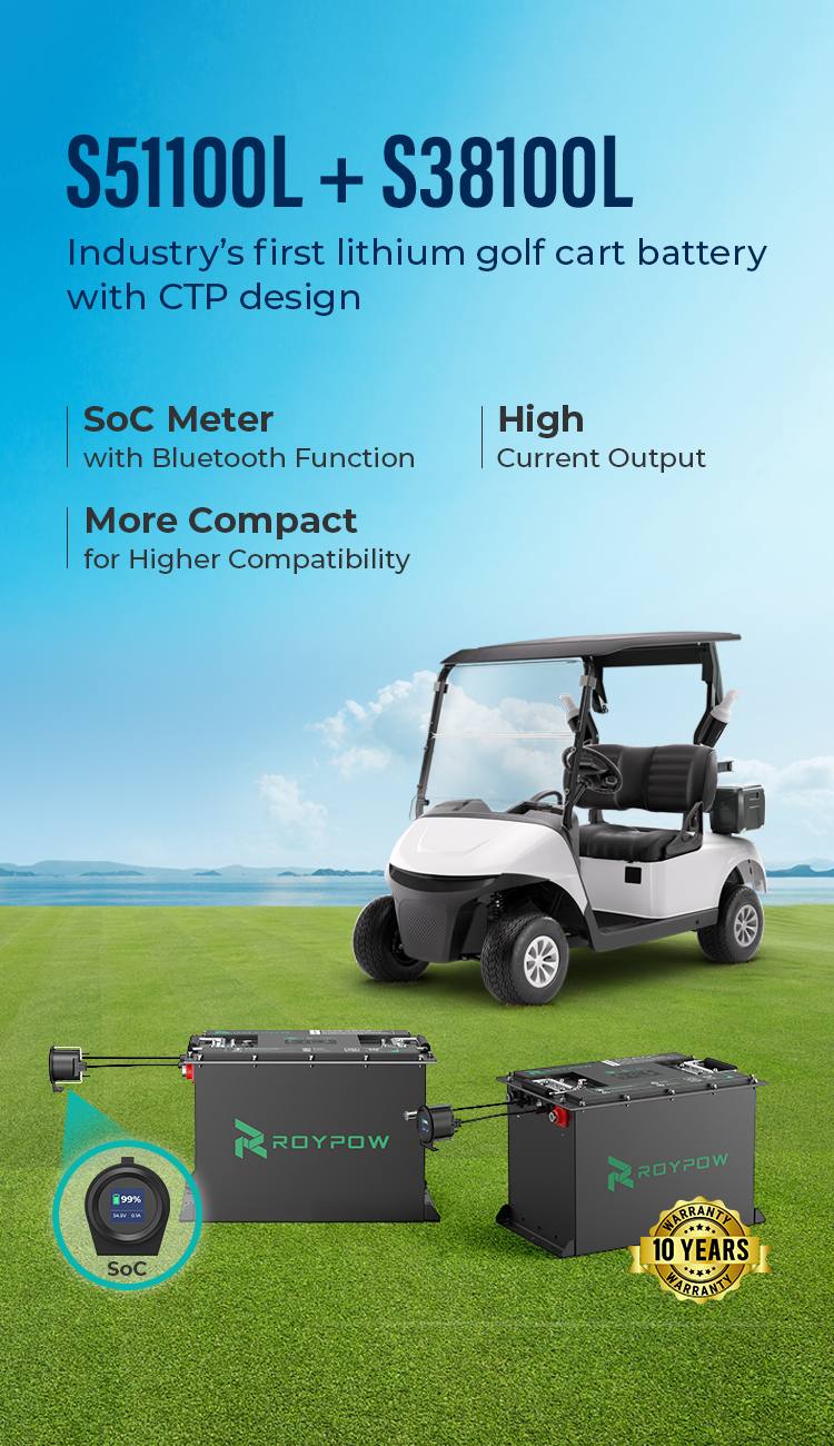 Lithium Golf Cart Batteries