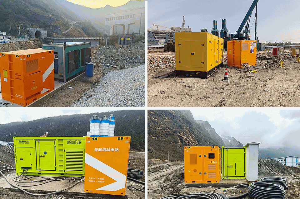 ROYPOW Diesel Generator Hybrid ESS Empowering Construction Sites and Emergency Power Supply