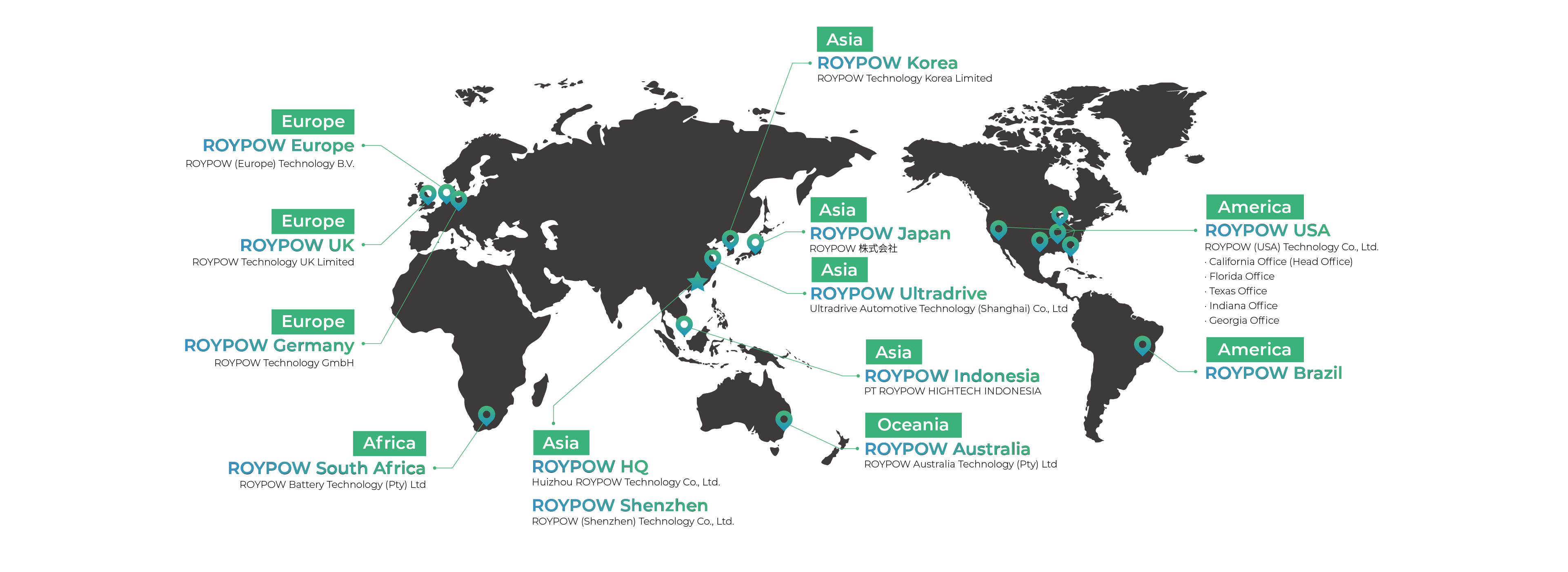 ROYPOW maps