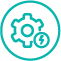 <strong>Scheduled Charging</strong><br>Allows forklift operators to charge the battery during off-peak hours and reduce electricity costs